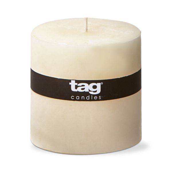chapel pillar candle 4x4 - Ivory - touchGOODS