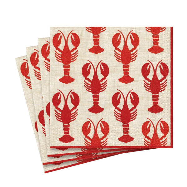 Lobsters Paper Luncheon Napkins - 20 Per Package - touchGOODS