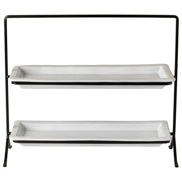 Plano Tiered Stand with Two Trays - touchGOODS