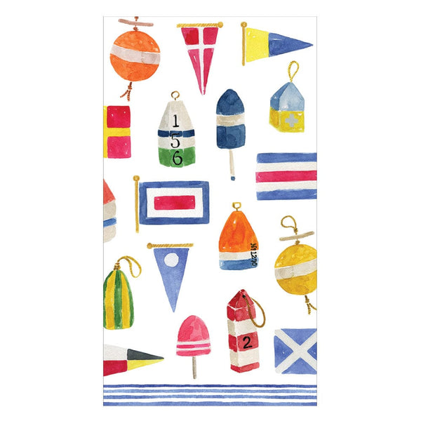 Nantucket Guest Towel Napkins - 15 Per Package - touchGOODS