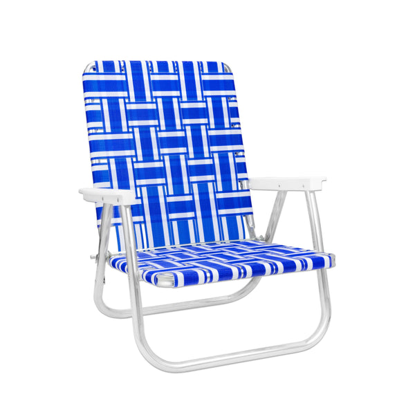 Blue and White Stripe Beach Chair - touchGOODS
