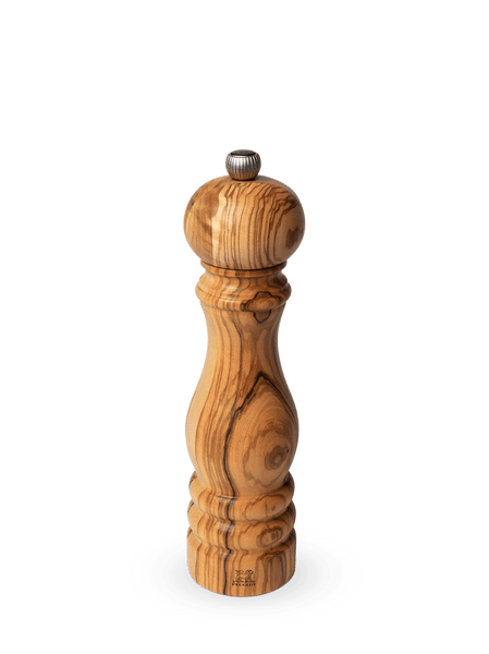 Paris Pepper Mill in Olive Wood, 22 cm-8.75" - touchGOODS
