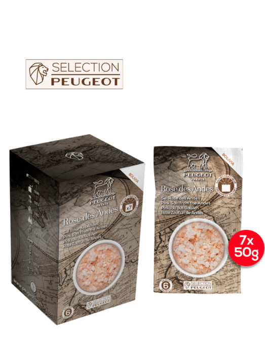 Pink Salt 7 x 50g Sachets of Bolivian Pink Rock Salt for Cooking - touchGOODS