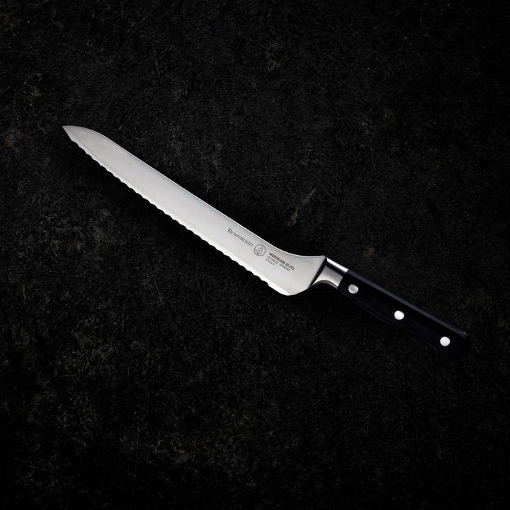 Meridian Elite Scalloped Offset Knife - 8" - touchGOODS