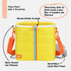 Puffer Crossbody Insulated Lunch Bag - touchGOODS