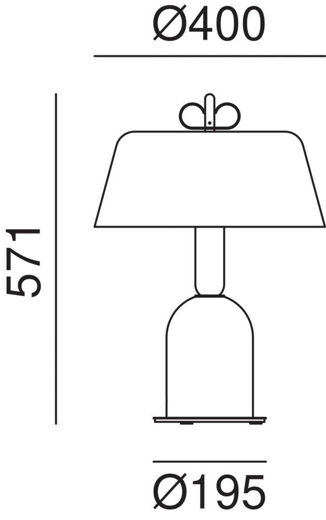 BON TON Table Lamp 40 N6 - touchGOODS