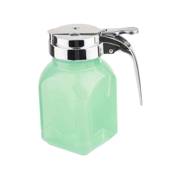 Jadeite Glass Collection Syrup Dispenser - touchGOODS