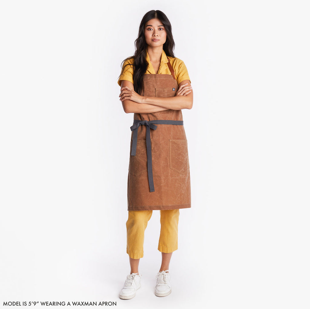 The Essential Apron - Montana Waxed Canvas - touchGOODS