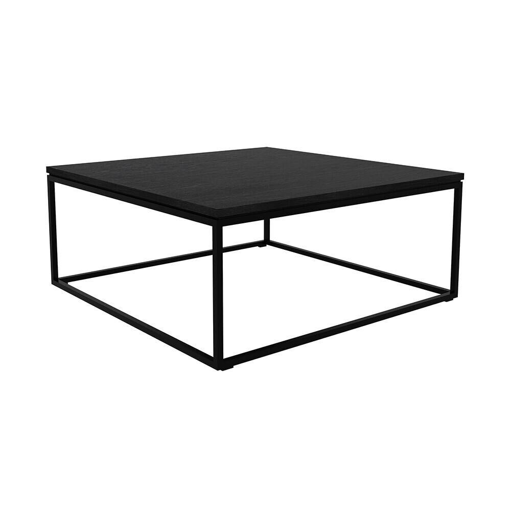 Black Oak Thin Coffee Table - Square - touchGOODS