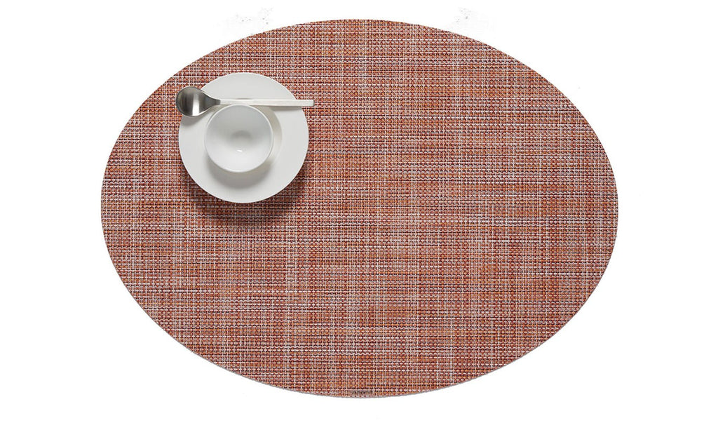 Mini Basketweave Oval Placemat - touchGOODS
