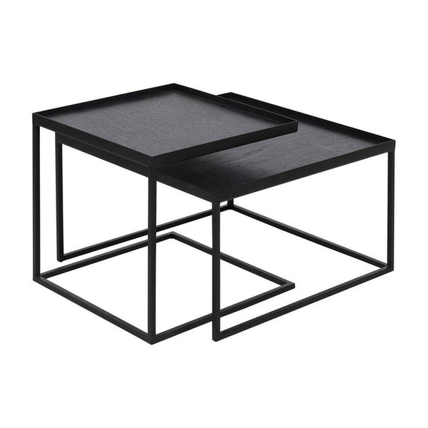 Square Tray Nesting Coffee Table Set - Small/Large - touchGOODS