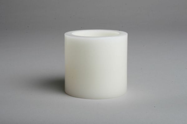 led pillar candle 4x4 - ivory - touchGOODS