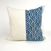 KNOT Throw Pillow in Blue - touchGOODS