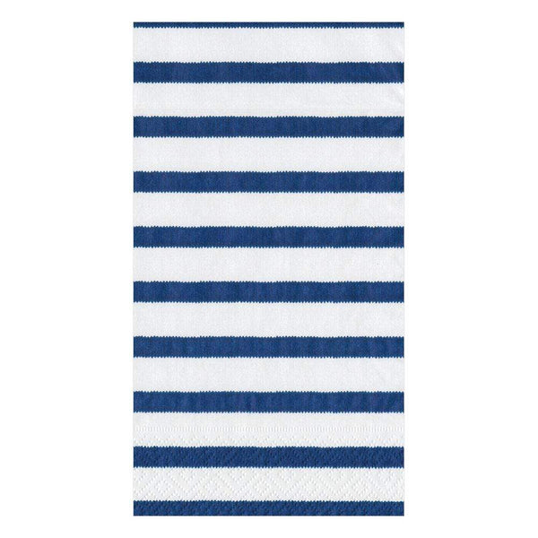 Bretagne Paper Guest Towel Napkins in Blue - 15 Per Package - touchGOODS