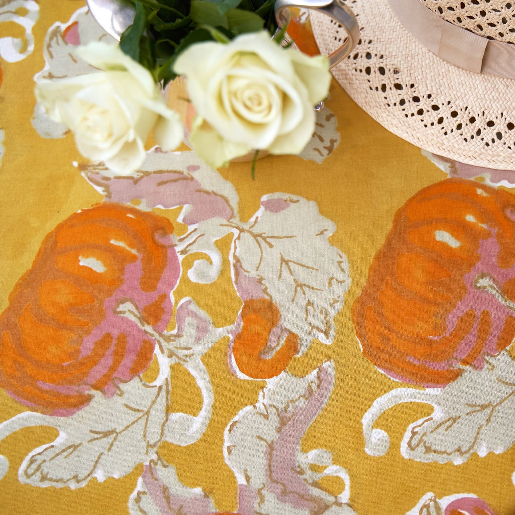 Pumpkin Orange/Mustard Tablecloths - touchGOODS
