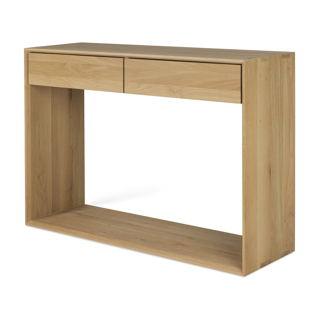 Oak Nordic Console Table - touchGOODS