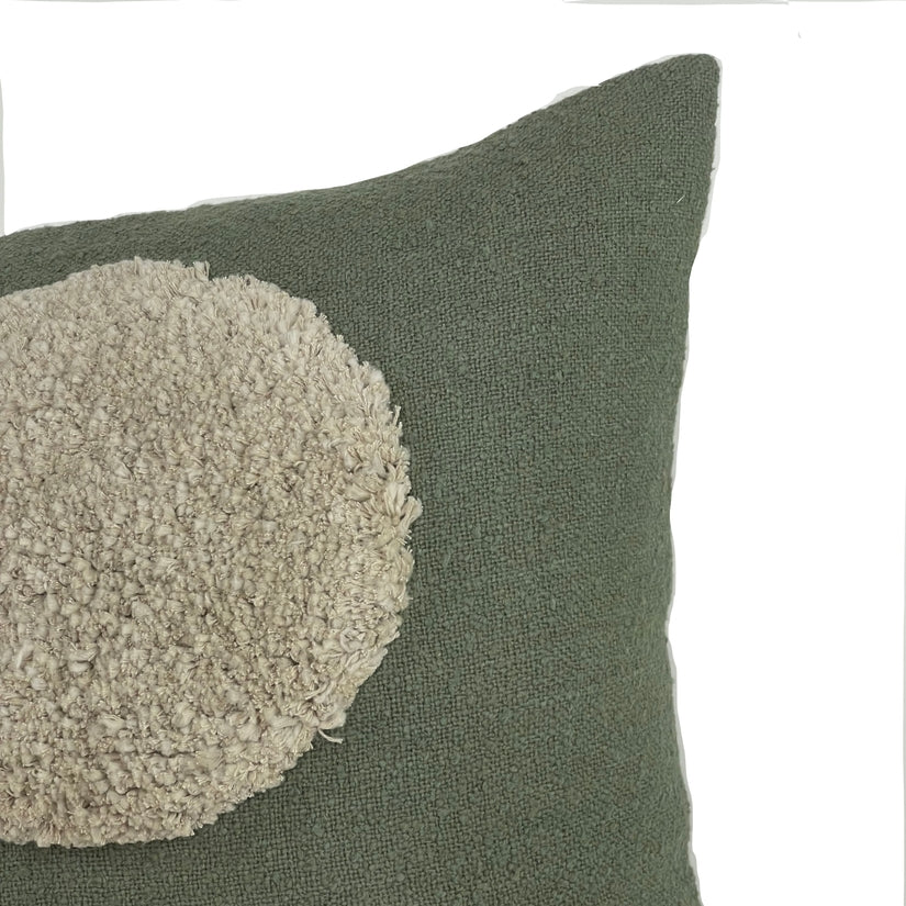KINGLET Throw Pillow in Green - touchGOODS