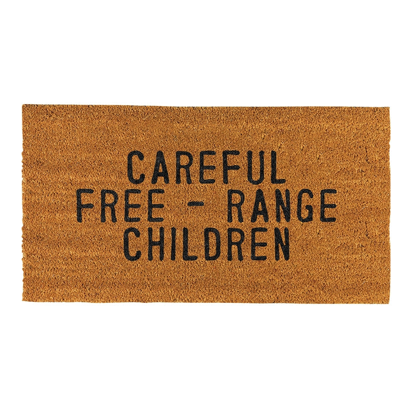 Free Range Children Door Mat - touchGOODS