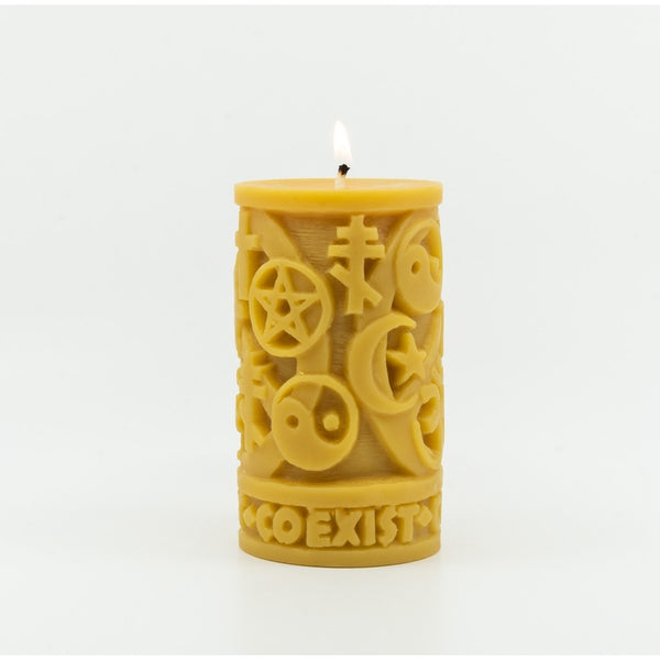 Beeswax Coexist in Peace Pillar - touchGOODS