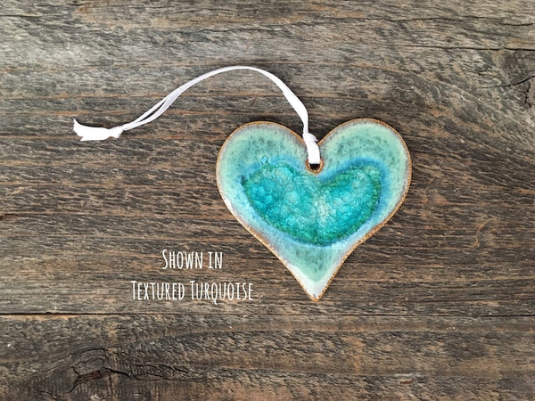 HEART GEODE CRACKLE Ornament - touchGOODS