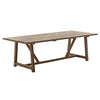 Lucas Teak Dining Table 95 x 39 in - touchGOODS