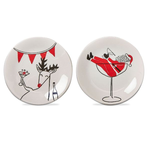 Happy Hour Santa Appetizer Plate - touchGOODS