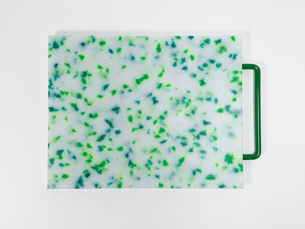 LARGE CUTTING BOARD - GREEN/WHITE - touchGOODS