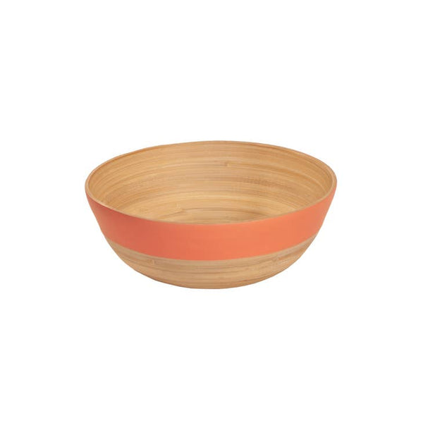Medium Shallow Matte Bamboo Bowl - touchGOODS