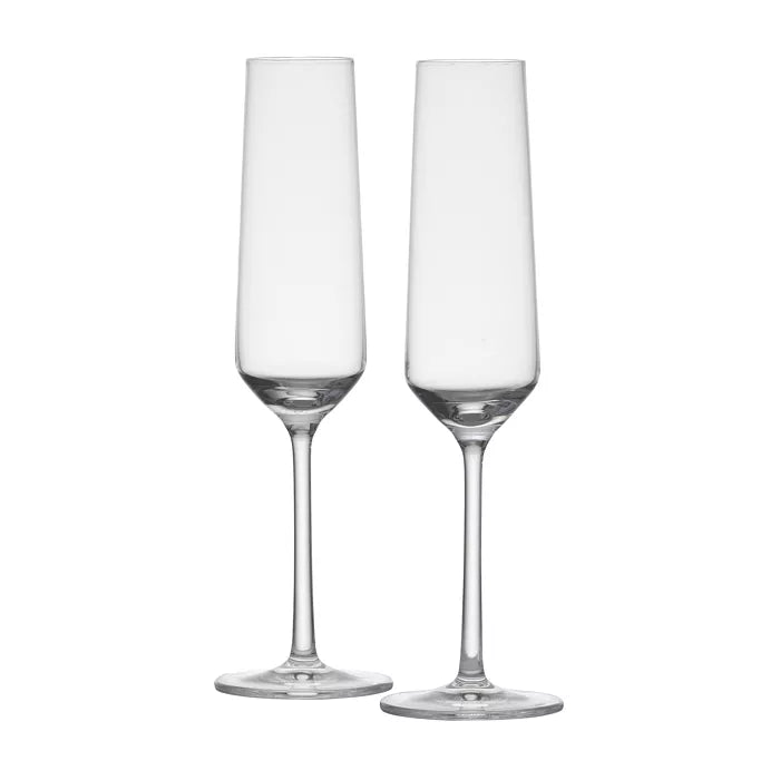 Pure Champagne Flutes 7.1oz -Set of 6 - touchGOODS