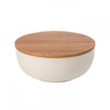 Pacifica Serving Bowl 10" With Oak Wood Lid - touchGOODS