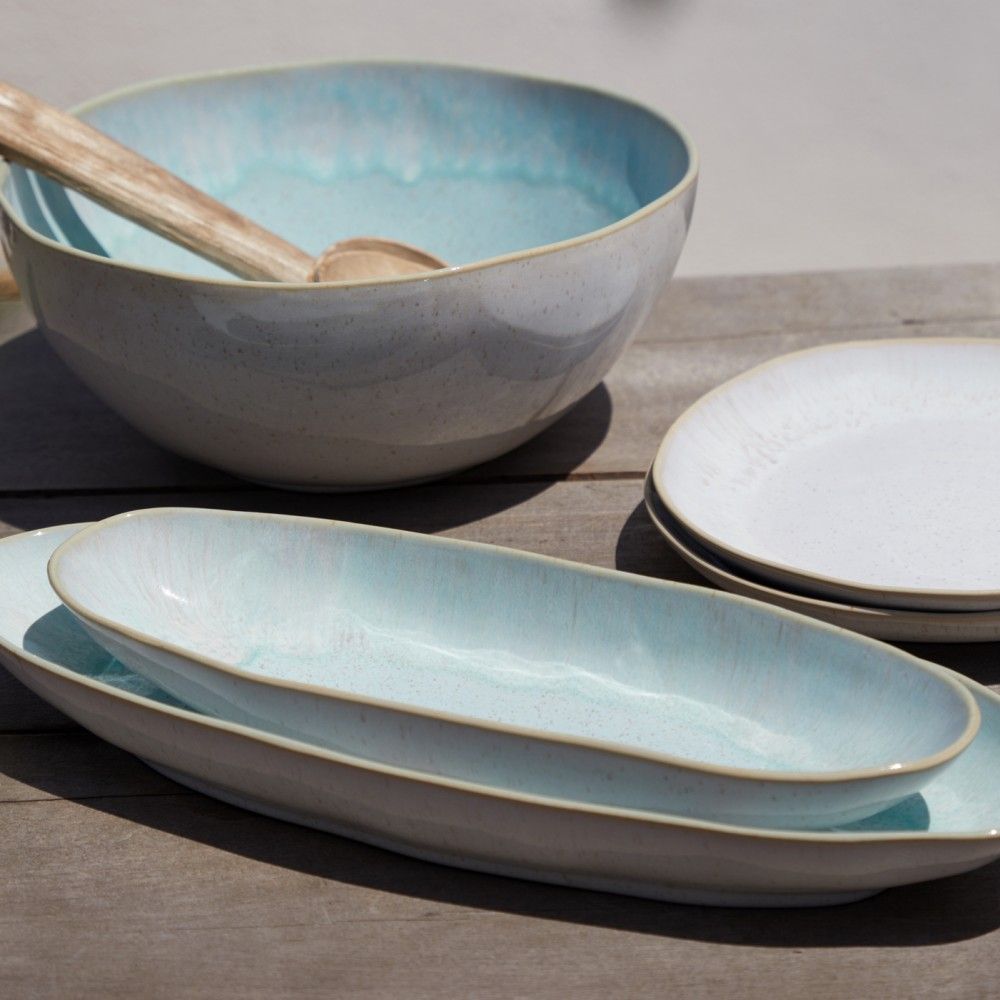Eivissa Fine Stoneware Oval Platter - touchGOODS