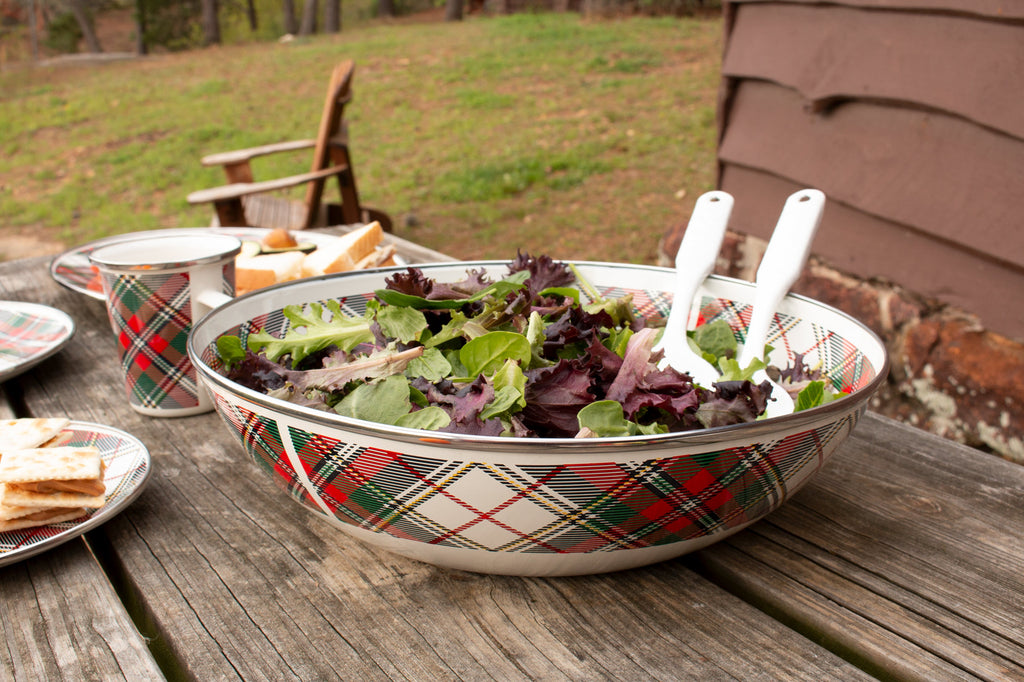 Highland Plaid Catering Bowl - touchGOODS