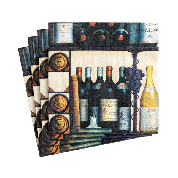 The Wine Cellar Paper Cocktail Napkins - 20 Per Package - touchGOODS