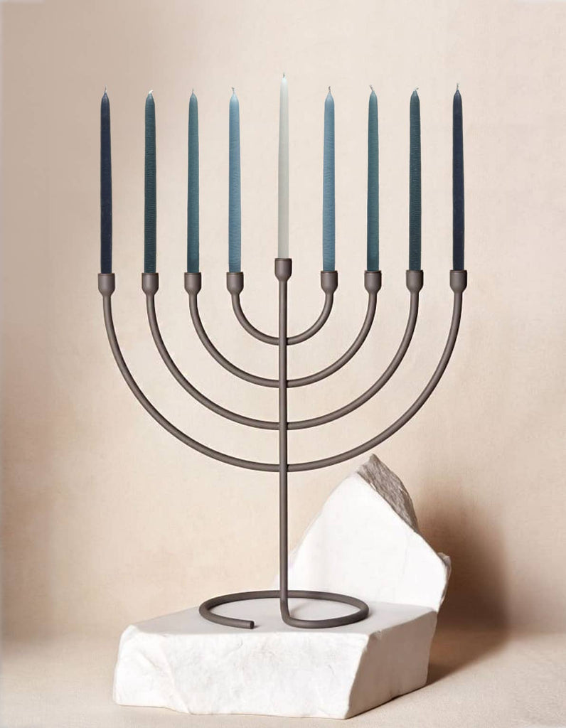 Menorah Hanukkah Mini Taper Candles - touchGOODS