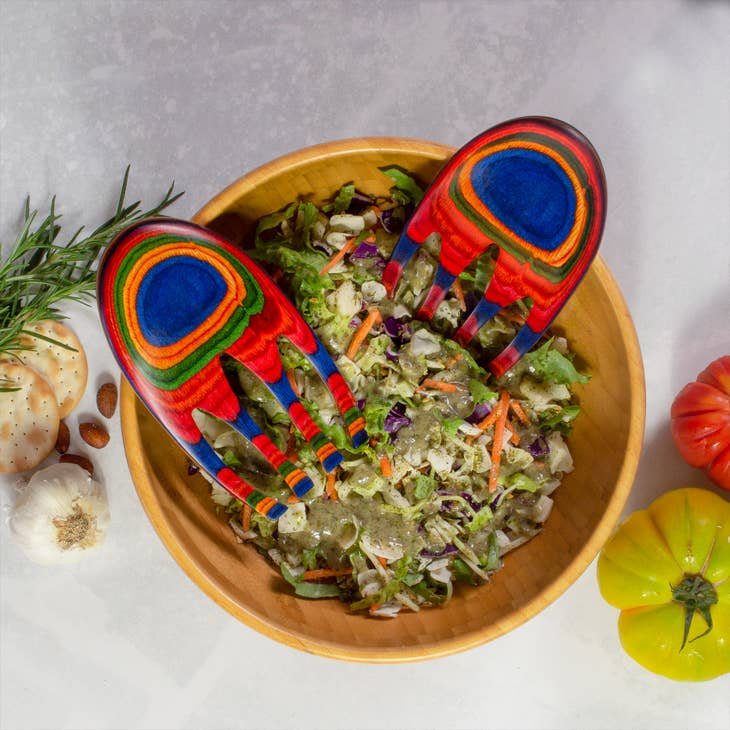 Baltique Marrakesh Salad Hands, Salad Serving Utensils - touchGOODS