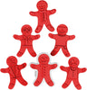 Ginger Boy Cookie Stamps with Cutter Set of 6 - touchGOODS