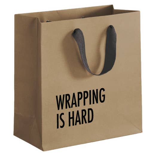 Wrapping is Hard  Small Gift Bag - touchGOODS