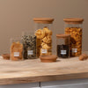 Glass Storage Jars with Cork Lid - touchGOODS