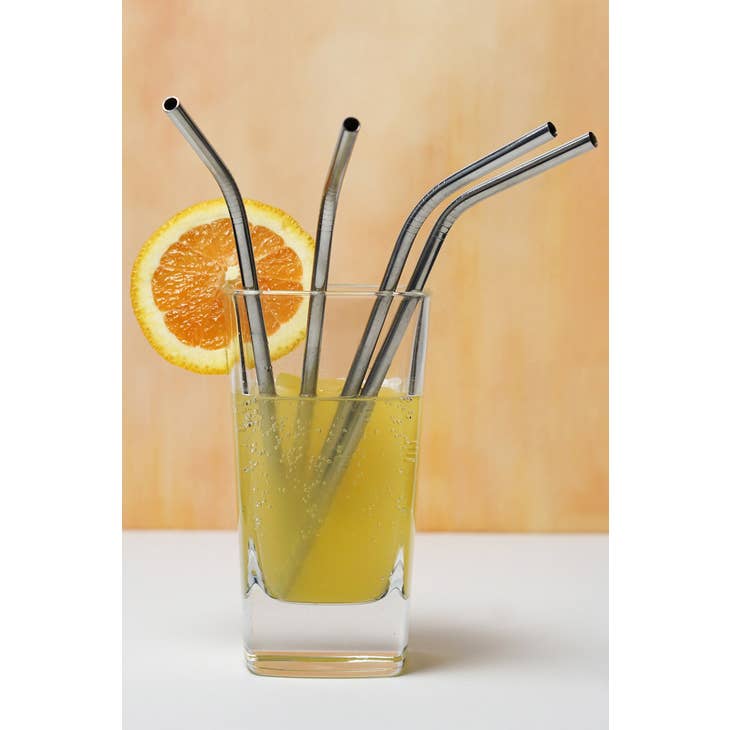 8.5In Straw Set Of 4 - touchGOODS