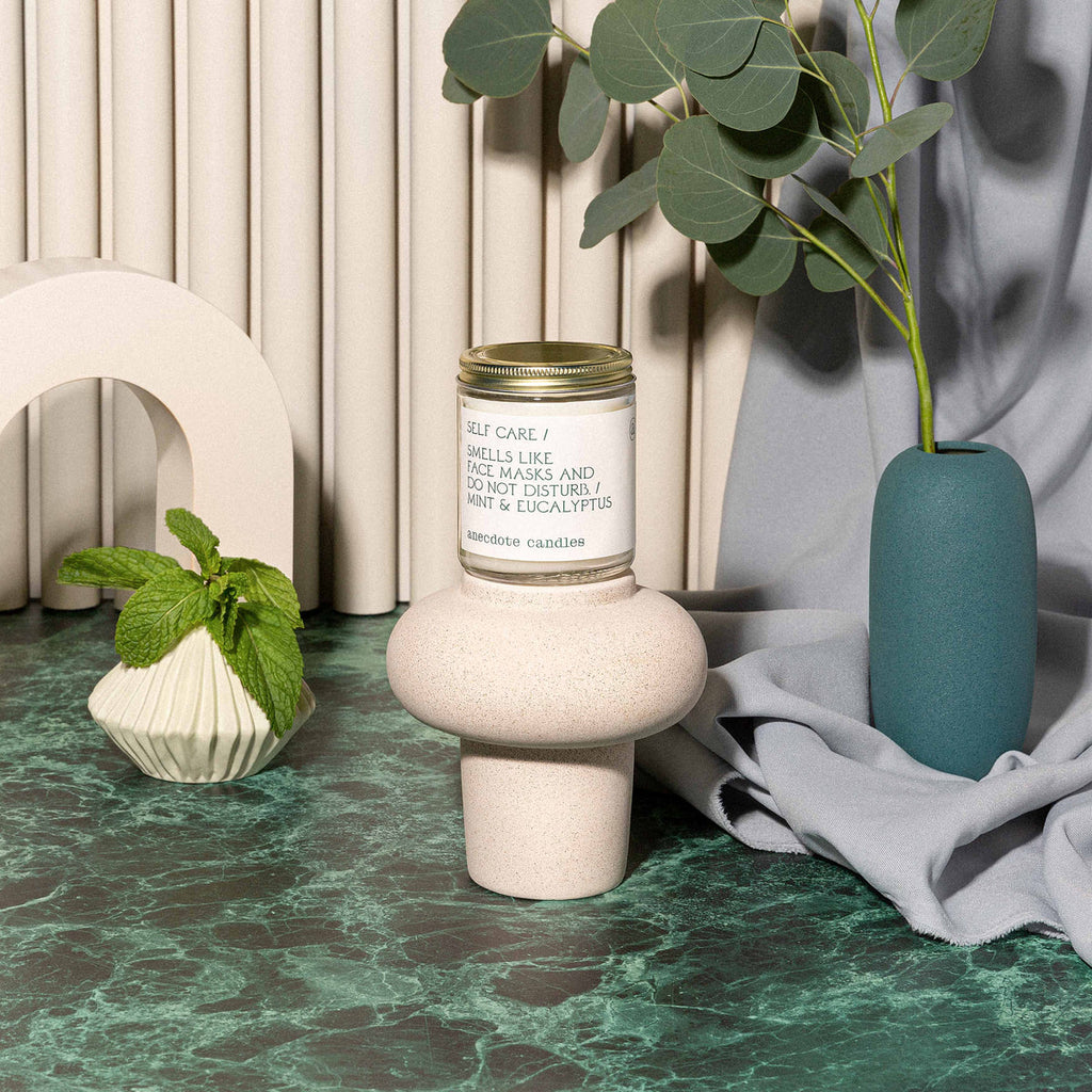 Self Care (Mint & Eucalyptus) Glass Jar Candle - touchGOODS