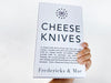 Cheese Knives - White w/ Red/Yellow/Blue - touchGOODS