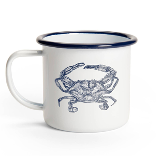 Crab Enamelware Mug, 16oz - touchGOODS
