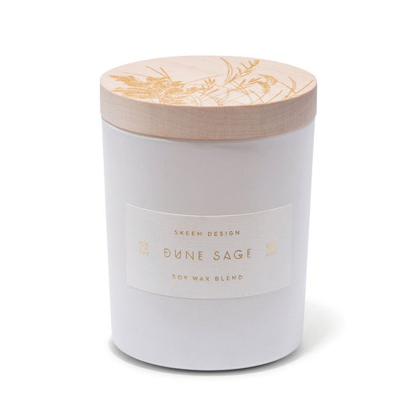 Dune Sage Print Block Candle - touchGOODS