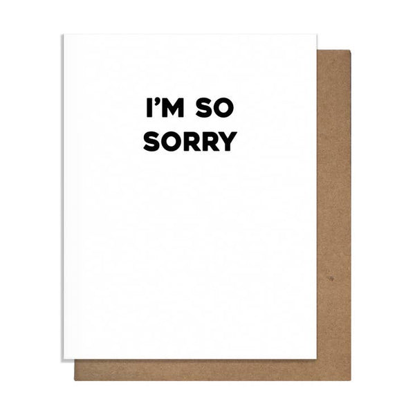 So Sorry - Sympathy Card - touchGOODS