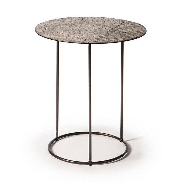 Celeste Linear Lava Side Table - touchGOODS
