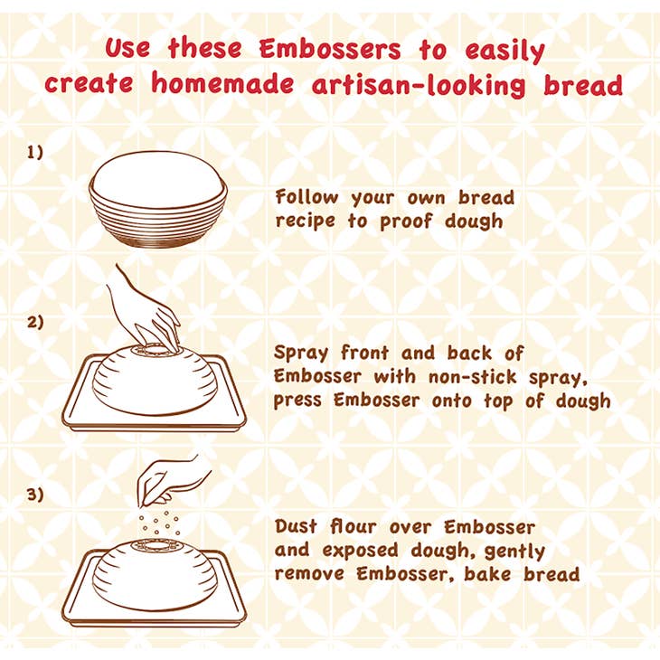 Bread Embosser Set - touchGOODS