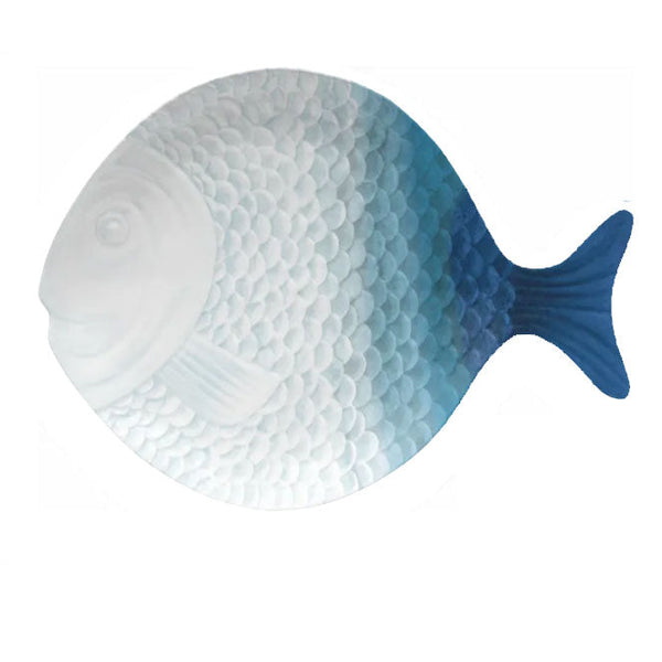 Oceanic Ombre Fish Shaped Platter - touchGOODS