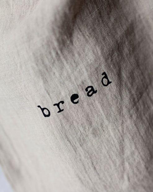 Printed Linen Bread Bag - touchGOODS