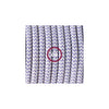 Lilac & White Chevron Plug-in Pendant with Socket Switch - touchGOODS