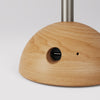 Rechargeable Wooden Lamp Base with Golden Edison Bulb - touchGOODS